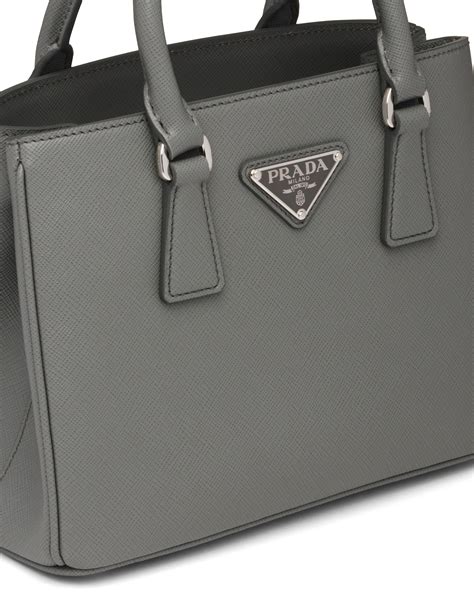 grey prada purse|prada laptop bag grey leather.